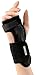 Bracoo Wrist Splint, Breathable Hand Stabilizer Brace for Carpel Tunnel Syndrome, Tendonitis, and Acute Sprains, Supports All Wrist Sizes, Black, WP30, 1 Count