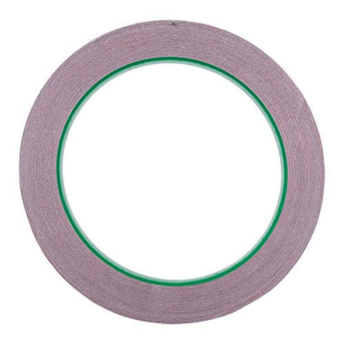 Vasdoo Copper Foil Tape (1/4inch X 22yards) with Conductive Adhesive for EMI Shielding, Stained Glass, Paper Circuits, Electrical Repairs, Grounding - Thumbnail 2