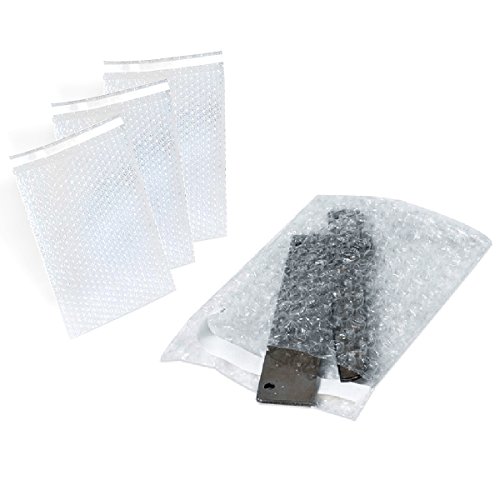 StarBoxes600 Bubble Out Bags 4x5.5" - #1 Wrap Pouches Envelopes Self-Sealing