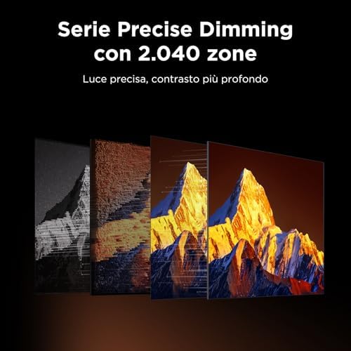 65C8L – Smart TV SQD‑Mini LED 4K HDR10+ da 65", 5.000nit