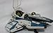Star Wars 30th Anniversary Saga 2007 Vehicle OBI-Wan Episode III Blue Jedi Starfighter