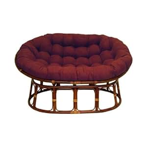 Amazon.com: Double Papasan Chair with Microsuede Cushion: Kitchen & Dining