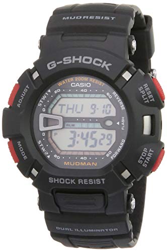 Casio G-Shock Digital White Dial Men's Watch - G-9000-1VDR (G201)