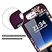 Hocase iPhone SE 2016 Case, iPhone 5s Case,Heavy Duty Shockproof Hard Plastic+Silicone Rubber Bumper Dual Layer Full-Body Protective Case for iPhone SE 1st Generation/5s/5 - Royal Purple Flowers