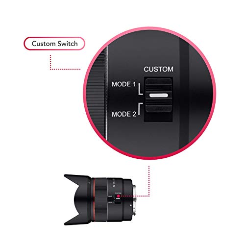 Samyang AF 35mm F1,8 FE für Sony E-Mount Vollformat & APS-C, ultra leichtes Weitwinkelobjektiv mit 63,6° Bildwinkel & schnellem Autofokus, Festbrennweite für Sony Alpha A7 III A7C A7C II A7C R – Bild 5