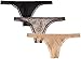 Calvin Klein Women's 3 Pack Bottoms Up Thong Panty