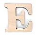 Gocutouts 12" Wooden A Unfinished Wooden Letters Paint Ready Wall Decor News (12" - 1/4" Thick, E)