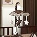 Chocolate Teddy Bear Musical Baby Crib Mobile by Sweet Jojo Designs