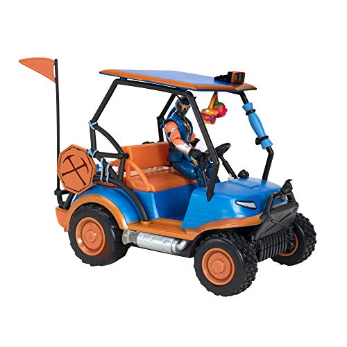 Fortnite Stinger Wrap ATK Deluxe Feature Vehicle - 10 Inch All Terrain Vehicle (Stinger Wrapped) with Remote Control, Includes 4 Inch Copper Wasp Action Figure and 1 Power Punch Harvesting Tool