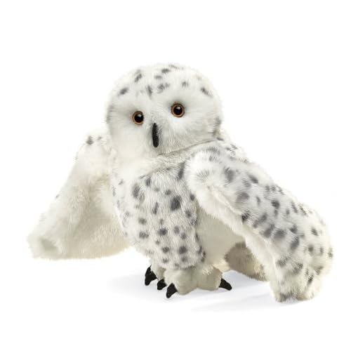 Folkmanis Snowy Owl Hand Puppet - Image 5