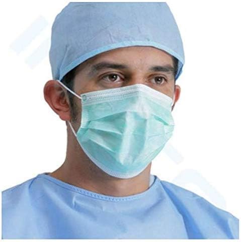 Perfect Pricee Nose Mask-3ply Disposable Mouth Masks 10pcs Nose Mask Dust Mask Pollution Mask (Color May Vary) (Pack of 50)
