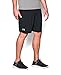 Under Armour Team Raid Shorts, Black/White, Large