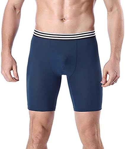 NewlyBlouW Mens Plus Size Underwear, Male Comfortable Breathable Boxer Briefs Shorts Bulge Pouch Underpants