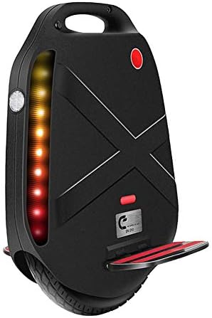 GREATY Electric Unicycle, 14" 18 KPH, Electric Monocycle, APP Function and Foldable Pedal, Electric Scooter Unisex Adult, Black,518WH