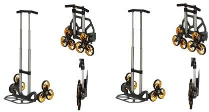 Trifold LLC MPHD-1 UpCart Lift All-Terrain Folding Hand Truck (2-Pack)