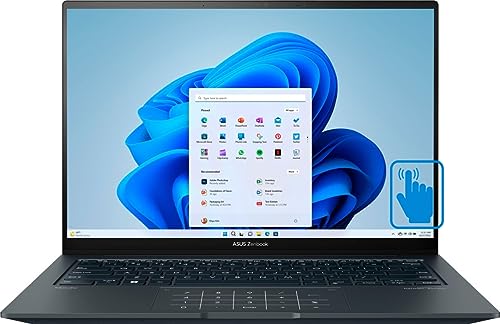 ASUS Zenbook 14X Home & Business Laptop (Intel i7-13700H 14-Core, 16GB LPDDR5 4800MHz RAM, 1TB PCIe SSD, Intel Iris Xe, 14.5'', 120 Hz Touch 2.8K (2880x1800), Win 11 Home) Refurbished (Renewed)