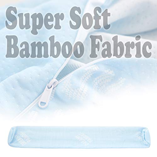 [L Bamboo] DreamyPanda Toddler Bed Rail Bumper/Foam Guard for Bed