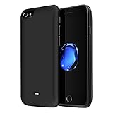 Modernway iPhone 7 Battery Case,5200mAh Rechargeable Portable Extended Battery Charging Case for iPhone 7(4.7 inch),External Battery Charger Case,Backup Power Bank Case,Juice Bank Cover(Black)
