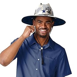 FOCO Dallas Cowboys NFL Floral Printed Straw Hat
