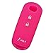 2Pcs Alegender Smart Key Cover Case Jacket Protector Holder for 2016 2017 2018 2019 Mazda 3 CX3 CX5 CX7 CX9 SPEED3 Key Fob Remote 3 Buttons