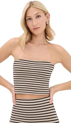 Z SUPPLY Women's Caffari Tube Top, Eclipse, M at Amazon Women's