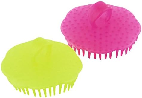 Fashion New Style Shampoo Washing Hair Massage Comb Scalp Shower Body Random Color 2-pack