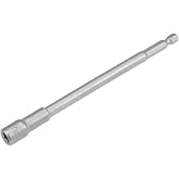 uxcell 1/4" Quick-Change Hex Shank 7mm Magnetic Nut Setter Driver Drill Bit, 150mm Length, Metric