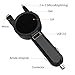 Car Charger, 3 in 1 Multifunctional USB Car Charger Adapter with Built-in 70cm Retractable Cable 5V/2.1A for Apple iPhone iPod iPad Samsung LG Android device and more (Black)