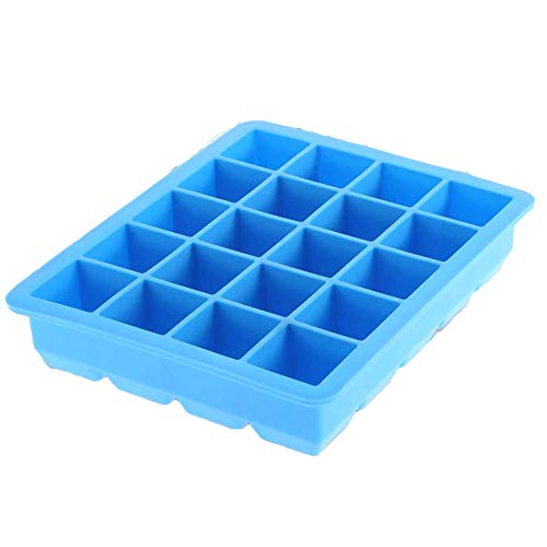 Silicone Ice Cube Chocolate Candy Baking and Craft Mold 25 Square Holes