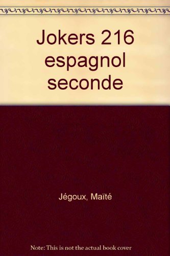 Espagnol, 2de