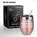 LEADO Golden Girls, Best Friend Friendship Gifts for Women - Funny Galentines, Valentines Day, Birthday Gifts for Friends, Girlfriend, BFF, Bestie, Her Live Like Rose Dress Like Blanche Wine Tumbler