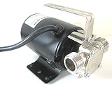 Portable Mini Electric Water Transfer Utility Sump Pump 330 GPH 115-Volt with Metal Connectors that are Standard & 3/4" Garden Hose. Great for removing water from aquariums, outdoor ponds, seepage