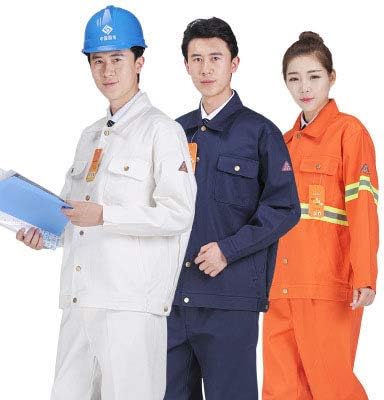Wanson Flame Retardant Suit Anti-Flame Coverall High for Temperature Oil-Resistant Forest Fire