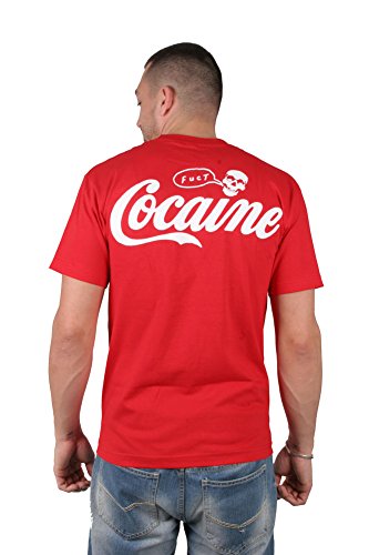 Fuct Red Numbs The Word Cocaine L Large Pocket T Shirt Fashion Cotton Tee Buy Online In Congo At Congo Desertcart Com Productid