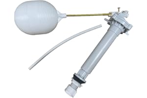 NUFLUSH Mansfield Ballcock Toilet Fill Valve, 10-inch Tall