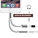 Seekermaker Braided 2 in 1 Lightning to 3.5mm Headphone Jack Adapter Charger Cable Converter For iPhone7 7plus
