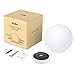 Kealive Solar Light, Outdoor Lighting Water Resistant, Landscape Light with 9 Color Changing Mode, 12-inch LED Ball Night Light for Patio Decoration