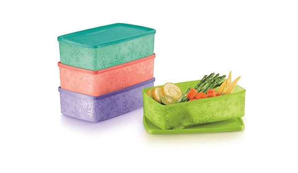 Tupperware 4-pc copo de nieve freeze-it congelador 5-cup/1,3 ...
