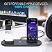 Wireless Charger, 3 in 1 Charging Station for iWatch(Not Included), AirPods Pro/2, Wireless Charging Stand for iPhone 12 Pro Max/11 Pro Max/X/XS/XR and All Qi-Enabled Phones