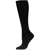 MeMoi Women's Basic Mercerized Cotton Blend Knee High Socks