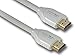WiRoTech HDMI Cable 4K Ultra HD with Braided Cable, HDMI 2.0 18Gbps, Supports 4K 60Hz, Chroma 4 4 4, Dolby Vision, HDR10, ARC, HDCP2.2 (10 Feet, White)