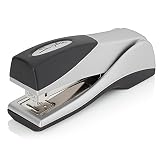Swingline Stapler, Optima Grip Compact Desktop Stapler, 25 Sheet Capacity, Jam Free, Silver (87816)