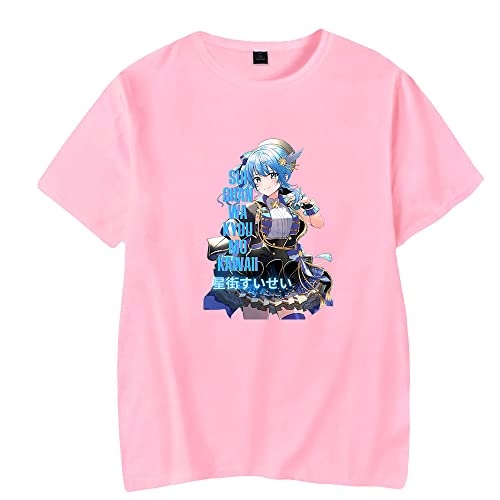 YUYEADZ Hoshimachi Suisei T-Shirt Women Men