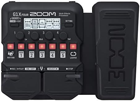Amazon.com: Zoom B1X FOUR Bass Multi-Effects Processor with  