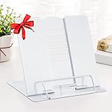 MSDADA Desk Book Stand Metal Reading Rest Book