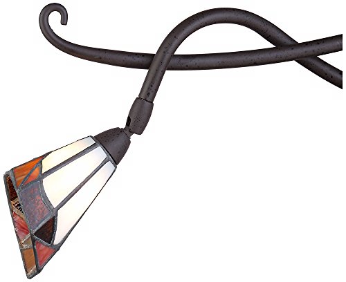 Pro Track Tiffany Glass Scroll Ceiling Track Light