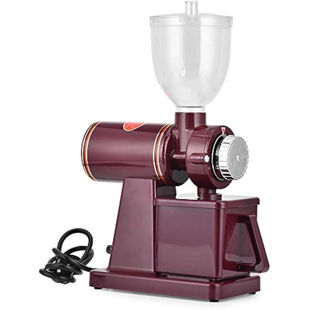 GiraffeX Automatic 110V Electric Burr Coffee Grinder Mill Bean Powder