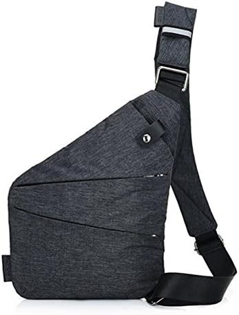 Sling Bag Chest Crossbody Bag Sport Travel Multipurpose Anti Theft Bags for Men