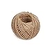 100 PCS Kraft Paper Gift Tags with String Blank Tags Vintage Wedding Favor Hang Tags with 66 Feet Natural Jute Twine Retangle Tags for Crafts