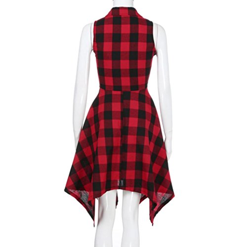 Elogoog Women's Vintage Sleeveless